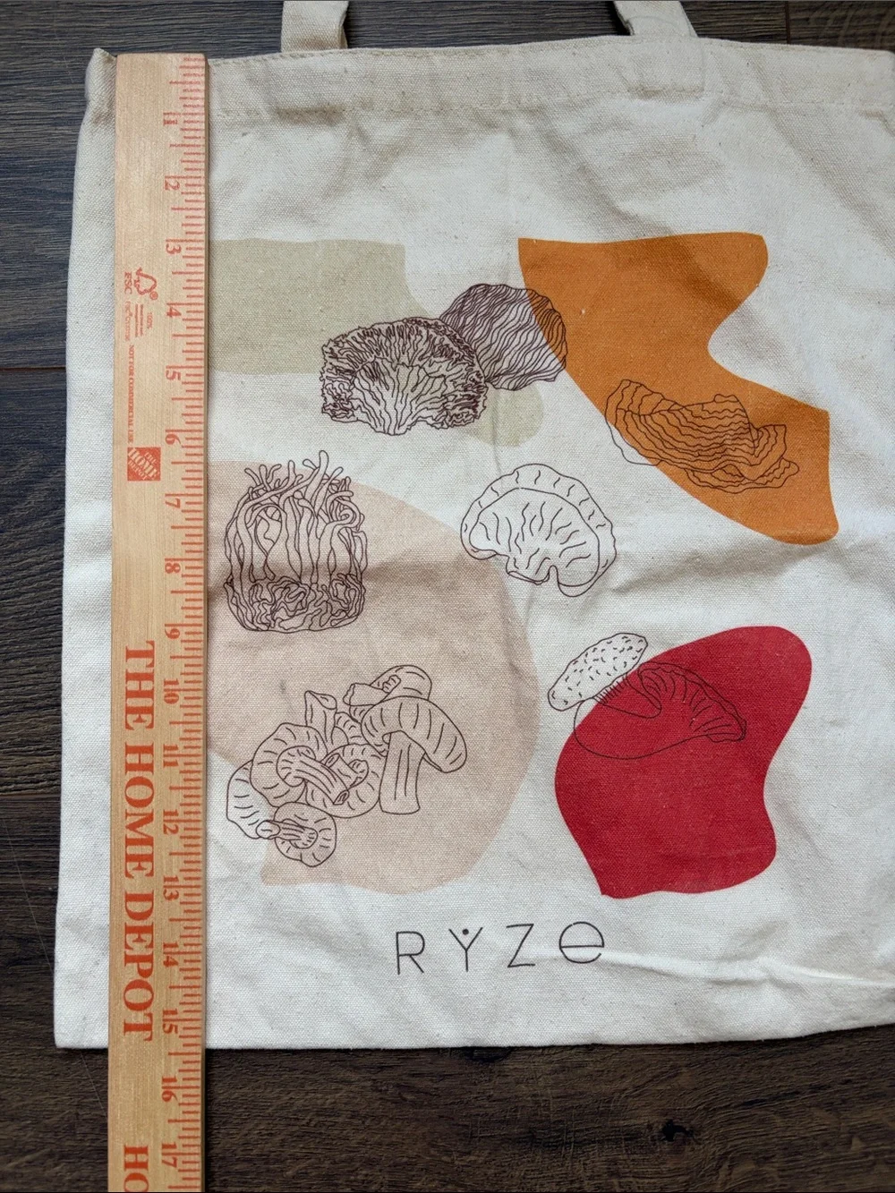 Ryze canvas tote